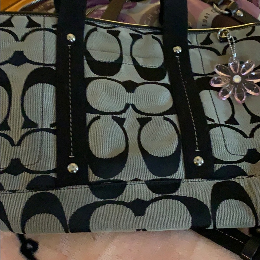 Coach Medium Sized Tote Bag Good Condition